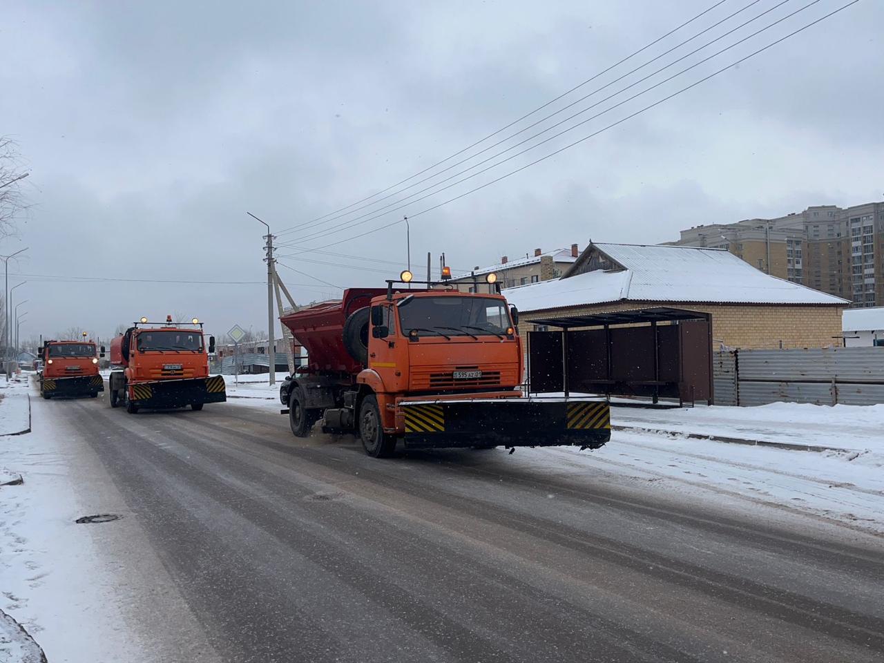 Более 800 тысяч кубометров снега вывезли из Астаны с начала зимнего периода