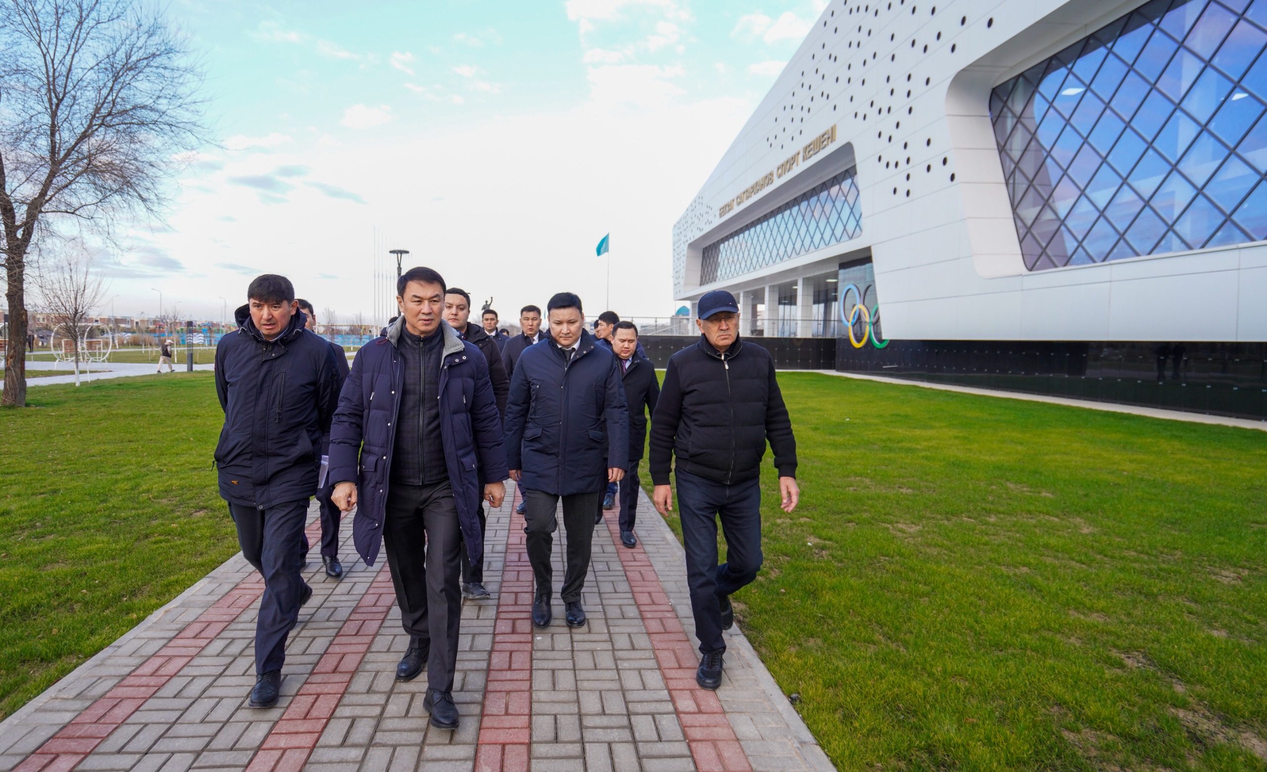 ДАРХАН САТЫБАЛДЫ ПРОВЕРИЛ ХОД СТРОИТЕЛЬСТВА НОВЫХ СПОРТИВНЫХ ОБЪЕКТОВ