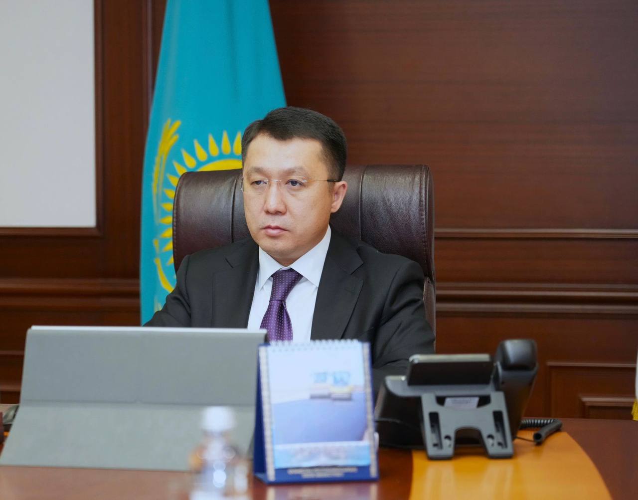 Көлік министрі «AMANAT» партиясының республикалық қоғамдық қабылдауына қатысты
