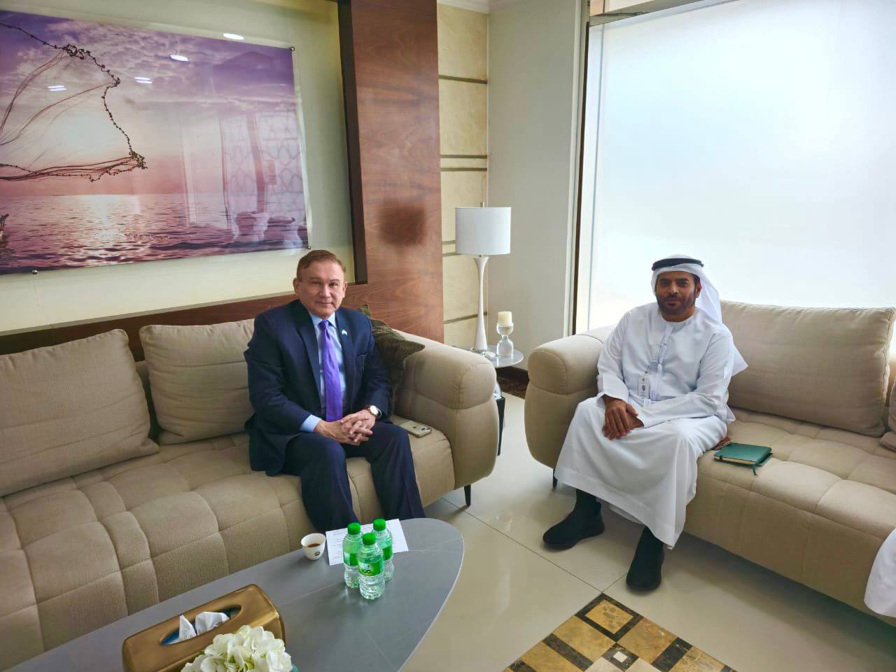 Kazakh Ambassador Meets with UAE Assistant Undersecretary at the Ministry of Foreign Affairs
