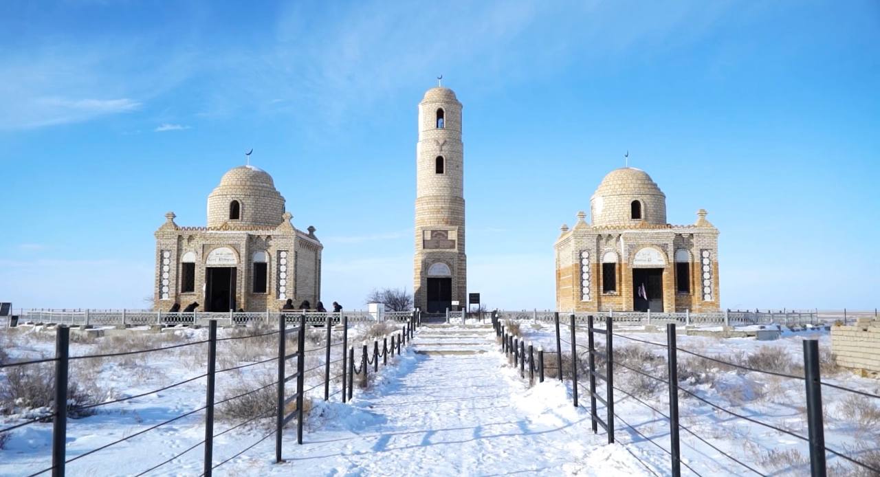 Есет-Дәрібай батырлар кесенесі жанындағы қонақүйге газ берілді