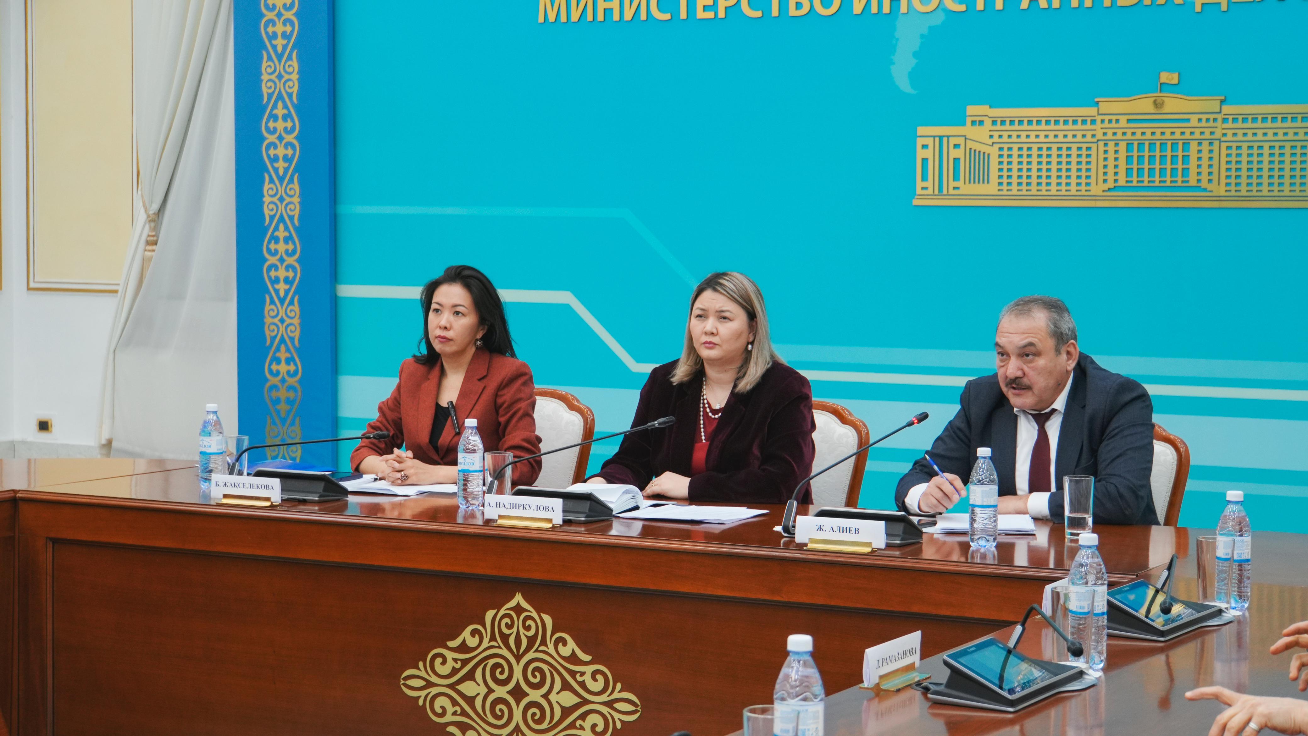 ҚР СІМ жанындағы «Адами өлшем бойынша диалог алаңы» Консультативтік-кеңесші органның кезекті отырысы өткізілді