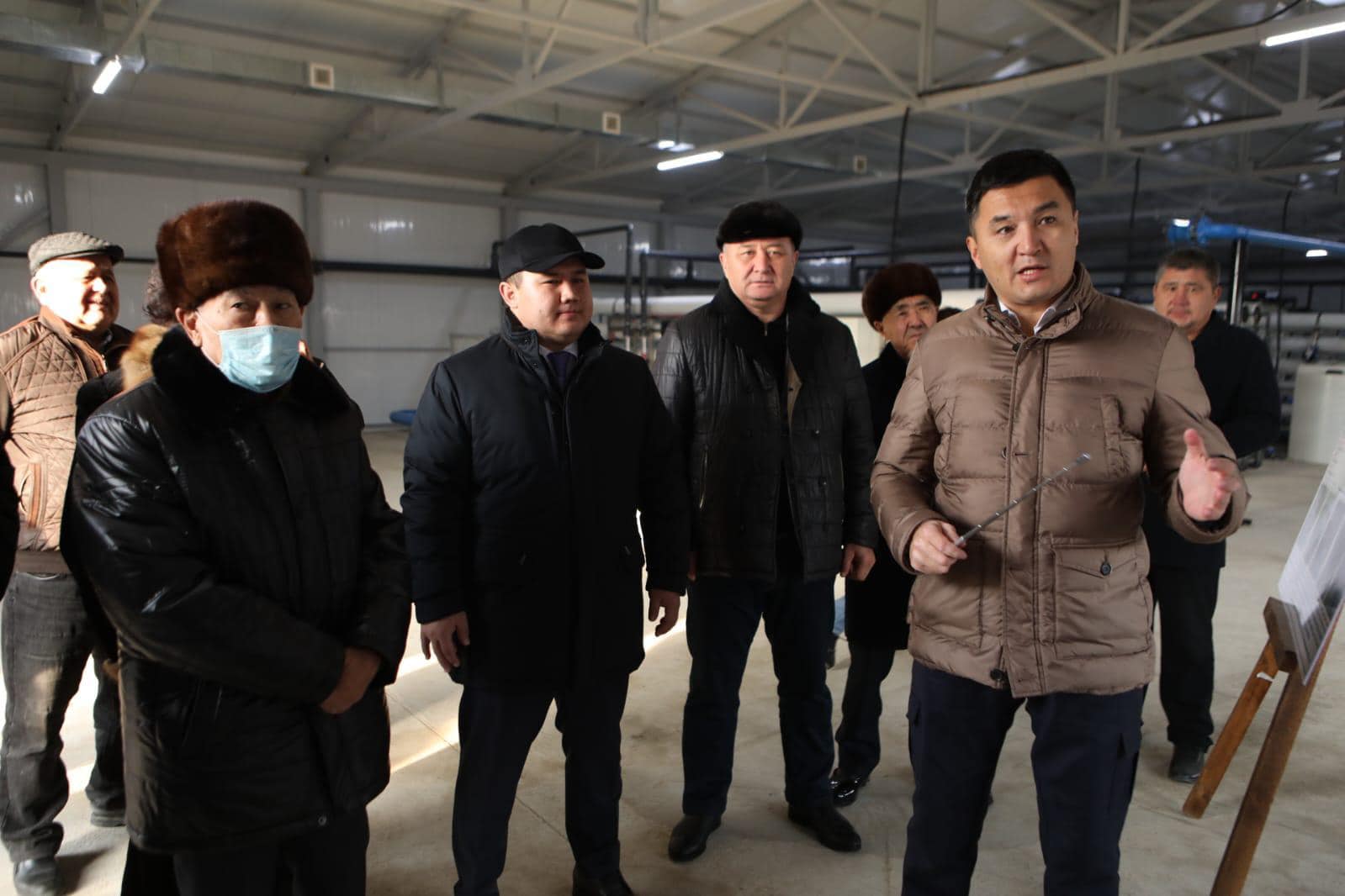 В ТУРКЕСТАНЕ ЗАПУСТИЛИ НОВОЕ ВОДОХРАНИЛИЩЕ