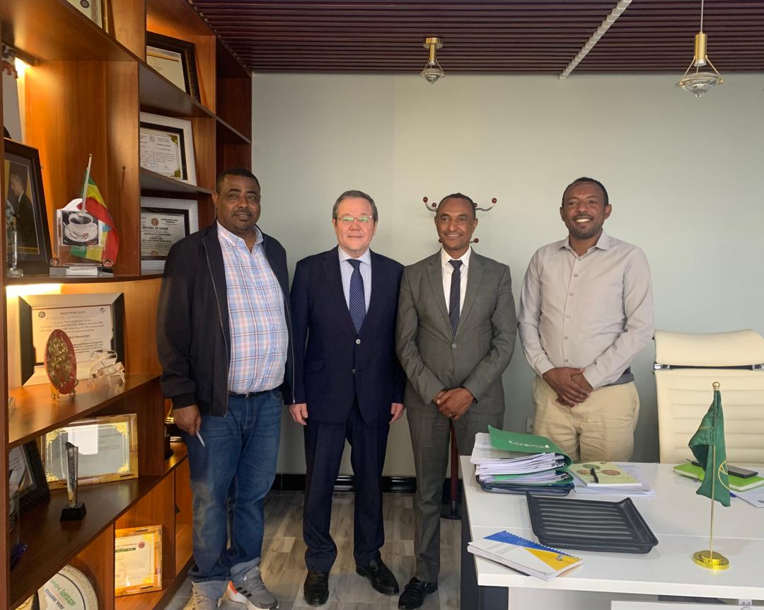 Kazakh Ambassador Discusses Coffee and Tea Trade with Ethiopia