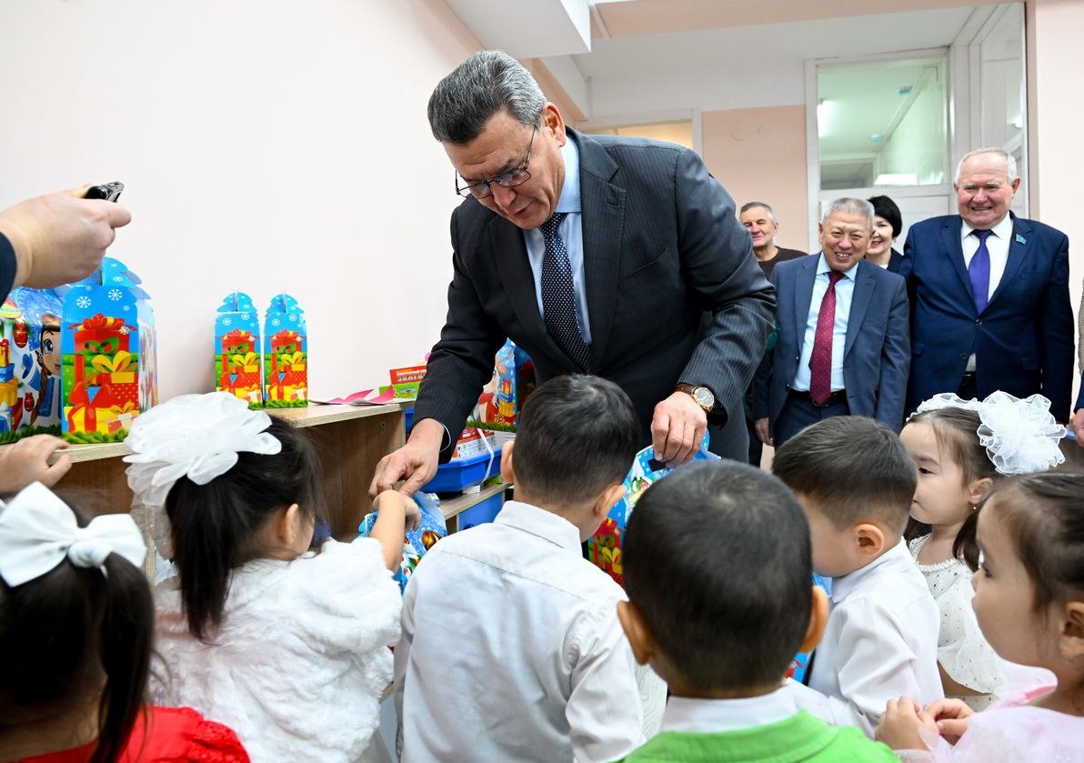 Жаңа жыл қарсаңында СҚО-да балабақша ашылды
