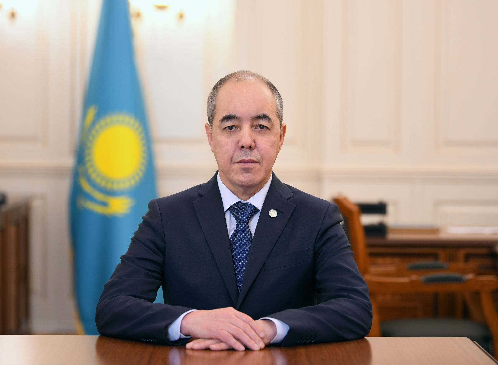 Congratulations to akim of the region Nariman Turegaliev on the New Year 2025 to the residents of the region