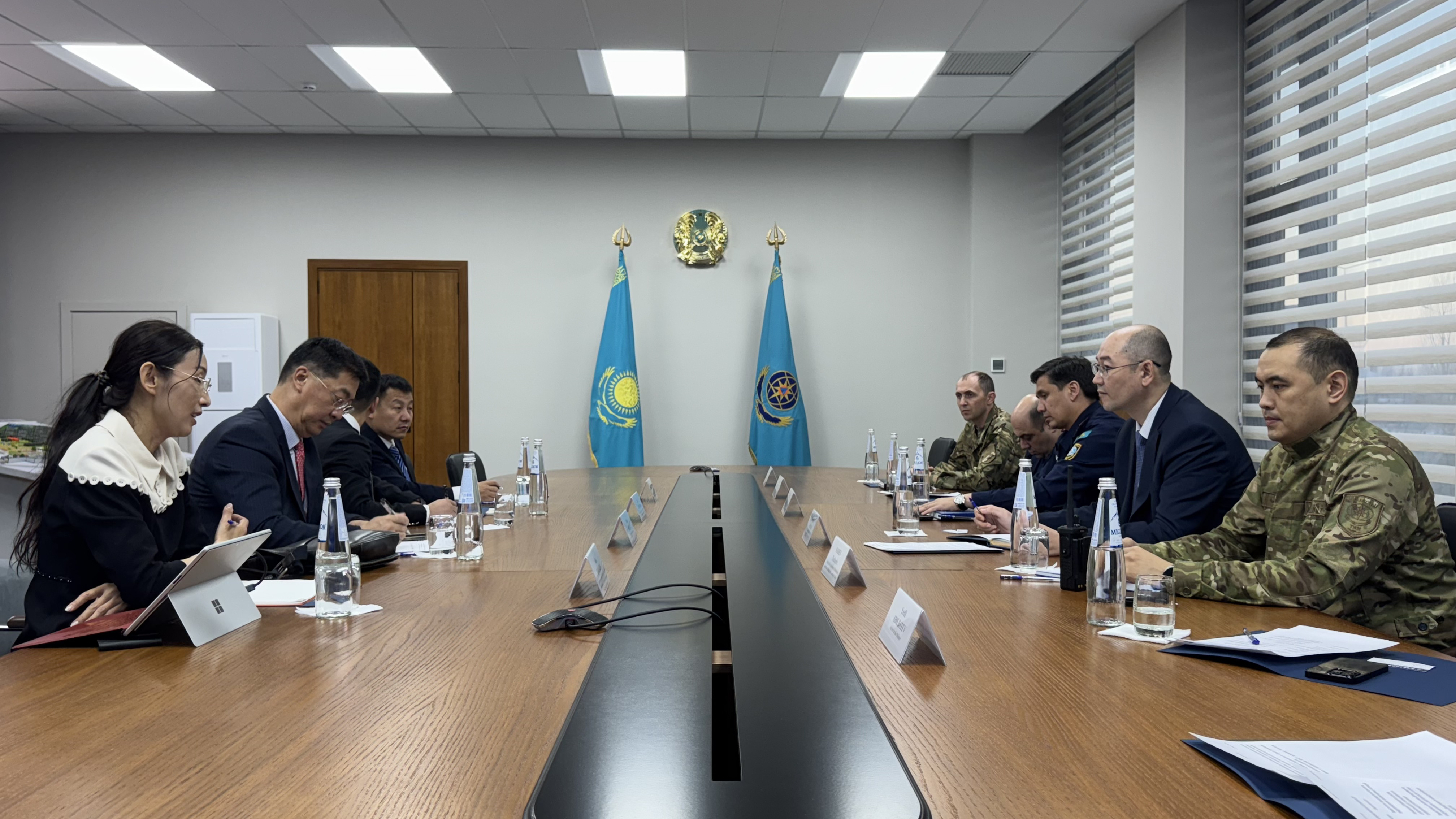 ТЖМ-де қытай компаниясының делегациясымен кездесу өтті