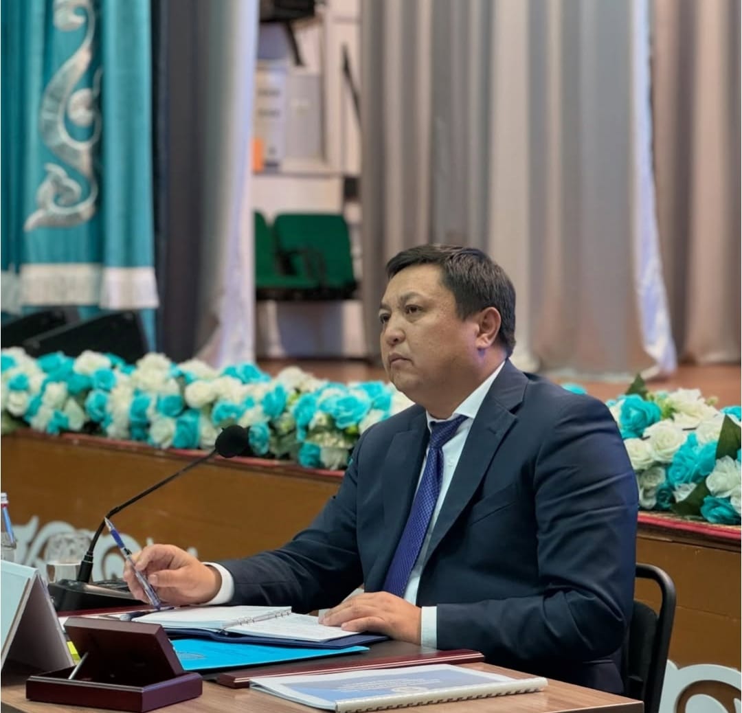 Жамбыл ауданының әкімі Ертас Нұрлан Ертасұлы Мыңбаев ауылдық округінің тұрғындарымен кездесуі
