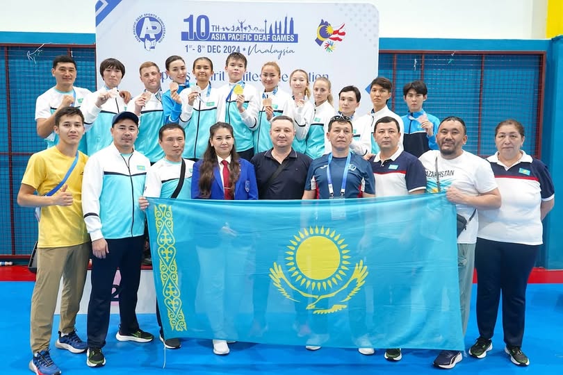 Қарағандылық сурдотаэквондошылар халықаралық жарыстан күміс және төрт қола медаль жеңіп алды