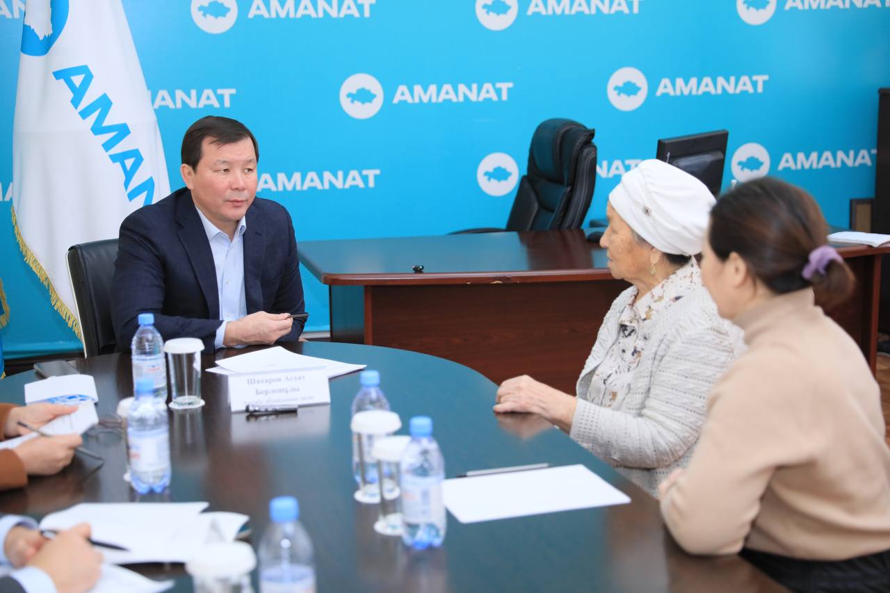 Өңір басшысы тұрғындарды қабылдады