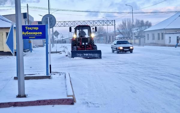ТҮРКІСТАН: СОЗАҚТА ЖОЛДАРДЫ ТАЗАРТУ ЖҰМЫСТАРЫ ЖҮРГІЗІЛДІ
