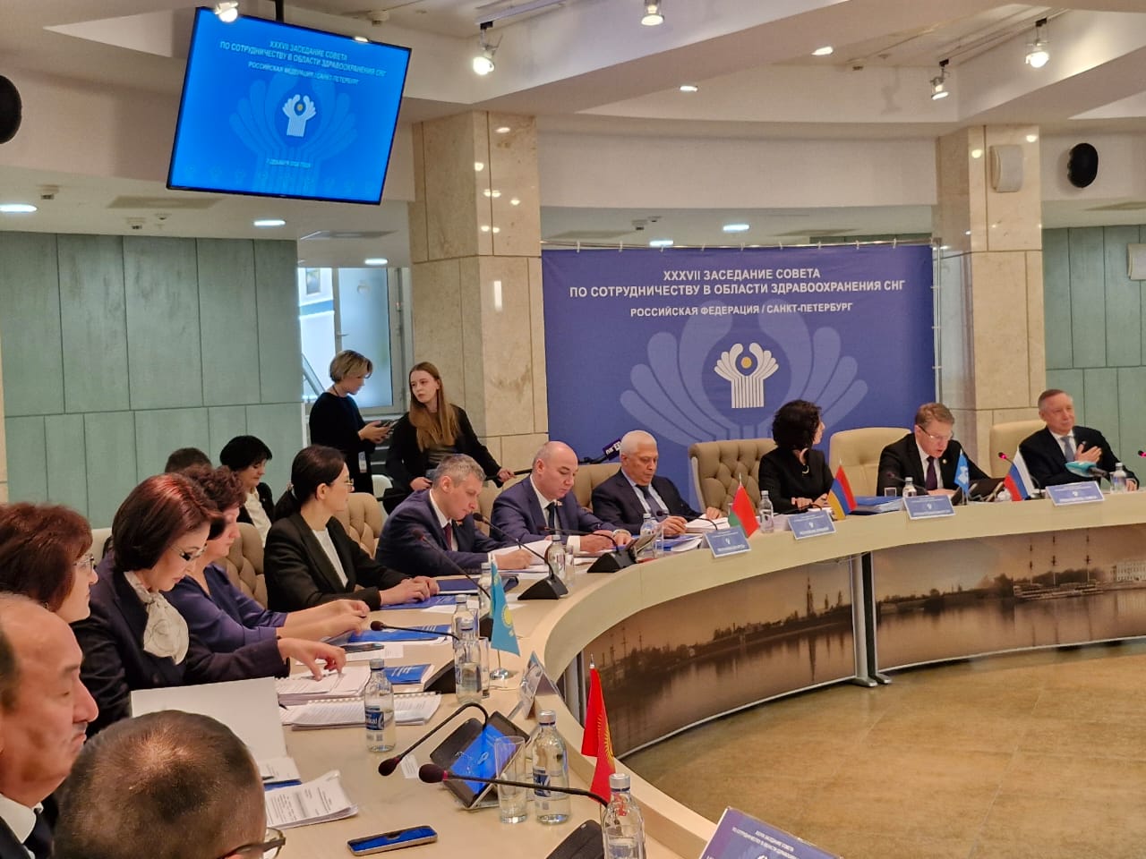ҚАЗАҚСТАН ДЕНСАУЛЫҚ САҚТАУ САЛАСЫНДАҒЫ ЫНТЫМАҚТАСТЫҚ ЖӨНІНДЕГІ КЕҢЕСТІҢ XXXVII ОТЫРЫСЫНЫҢ ЖҰМЫСЫНА ҚАТЫСТЫ