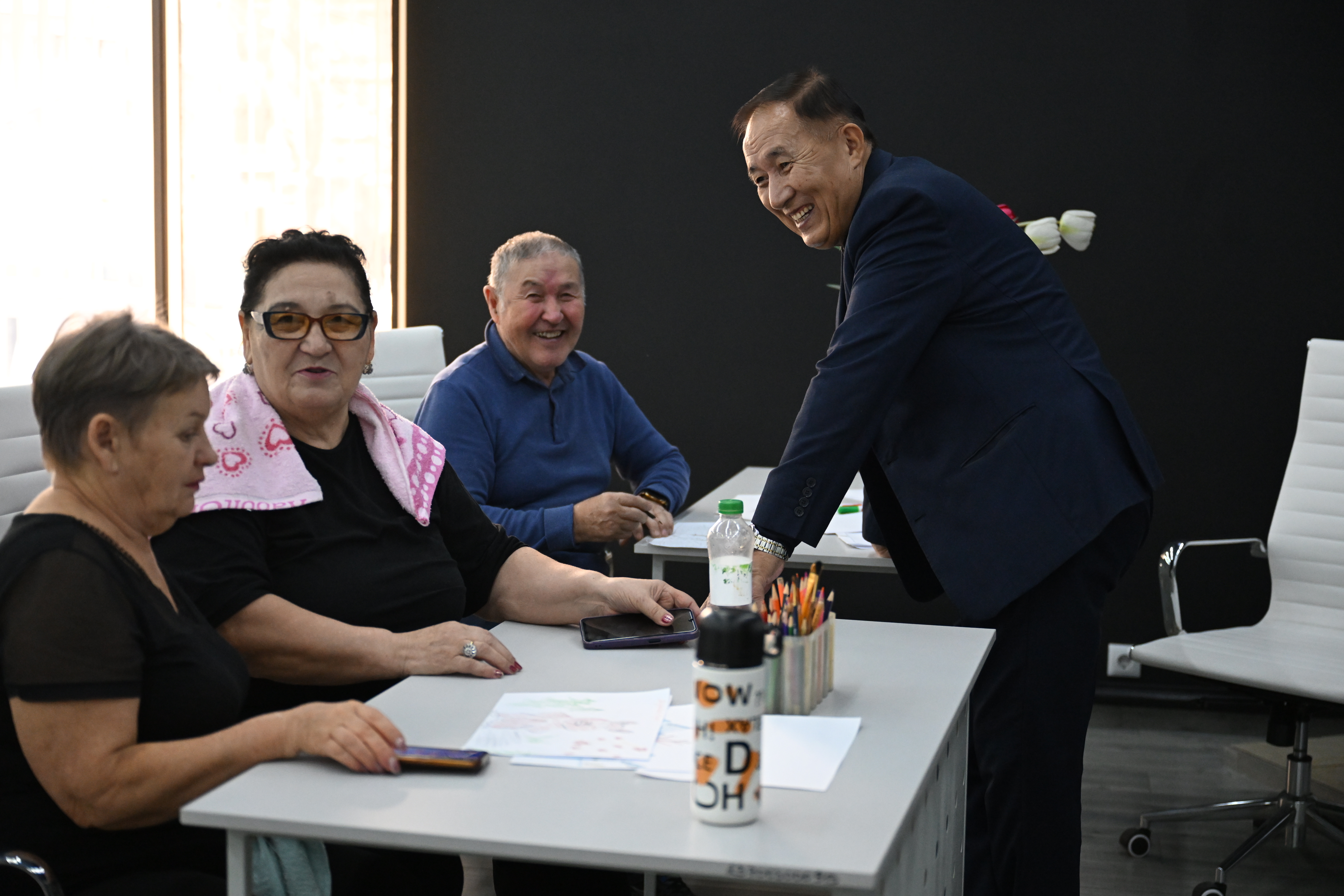 Жетісу облысында Белсенді ұзақ өмір сүру орталығына күнделікті  250 зейнеткер барады