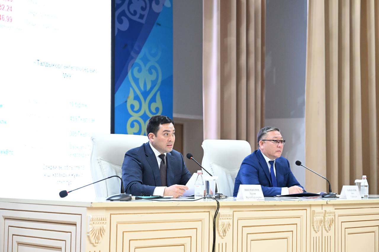 Жетісу облысында энергетика вице-министрі Ерлан Ақкенженовтің халықпен кездесуі өтті