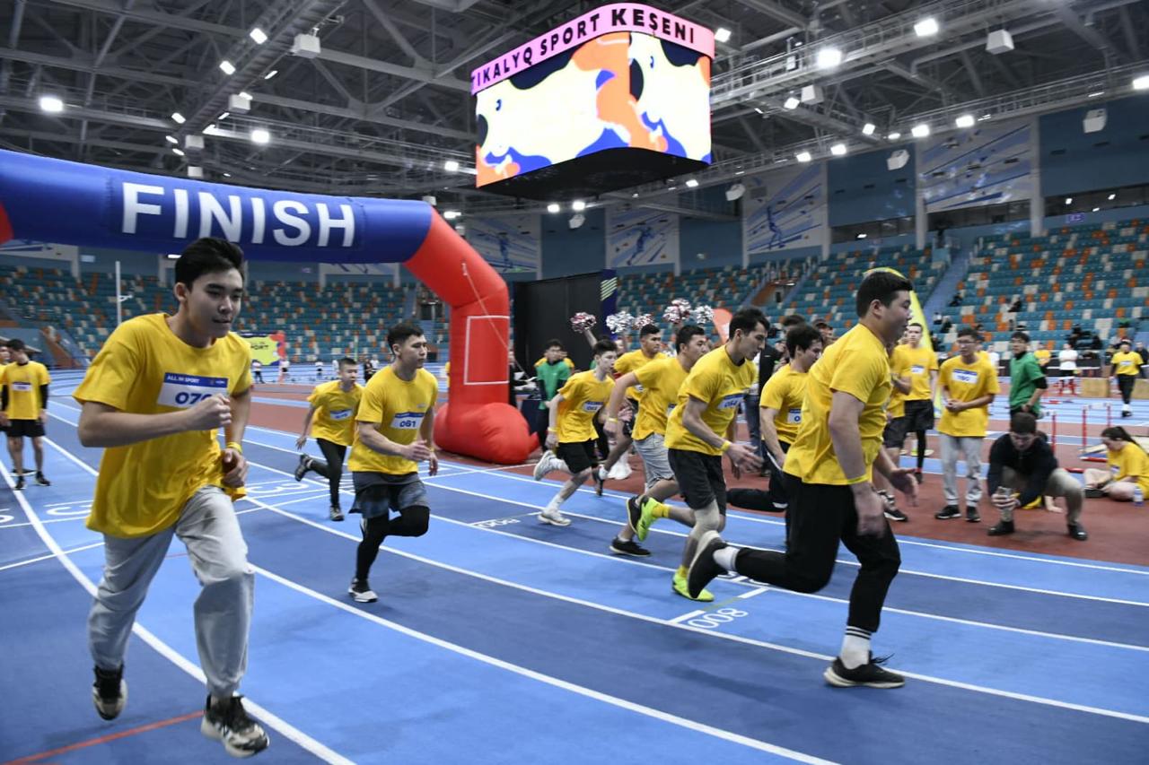 ALL IN SPORT: молодежный забег с препятствиями прошел в Астане