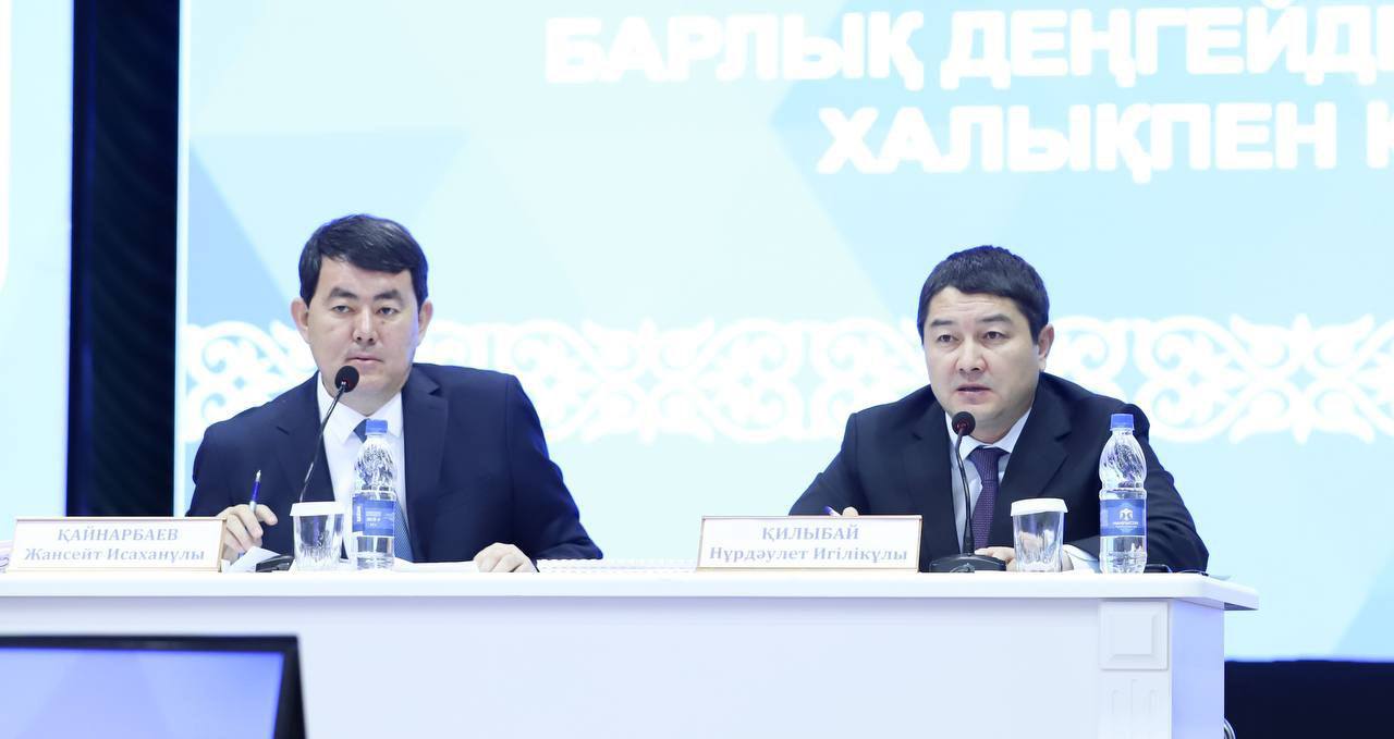 Нұрдәулет Қилыбай Жаңаөзен қаласының тұрғындарымен кездесті