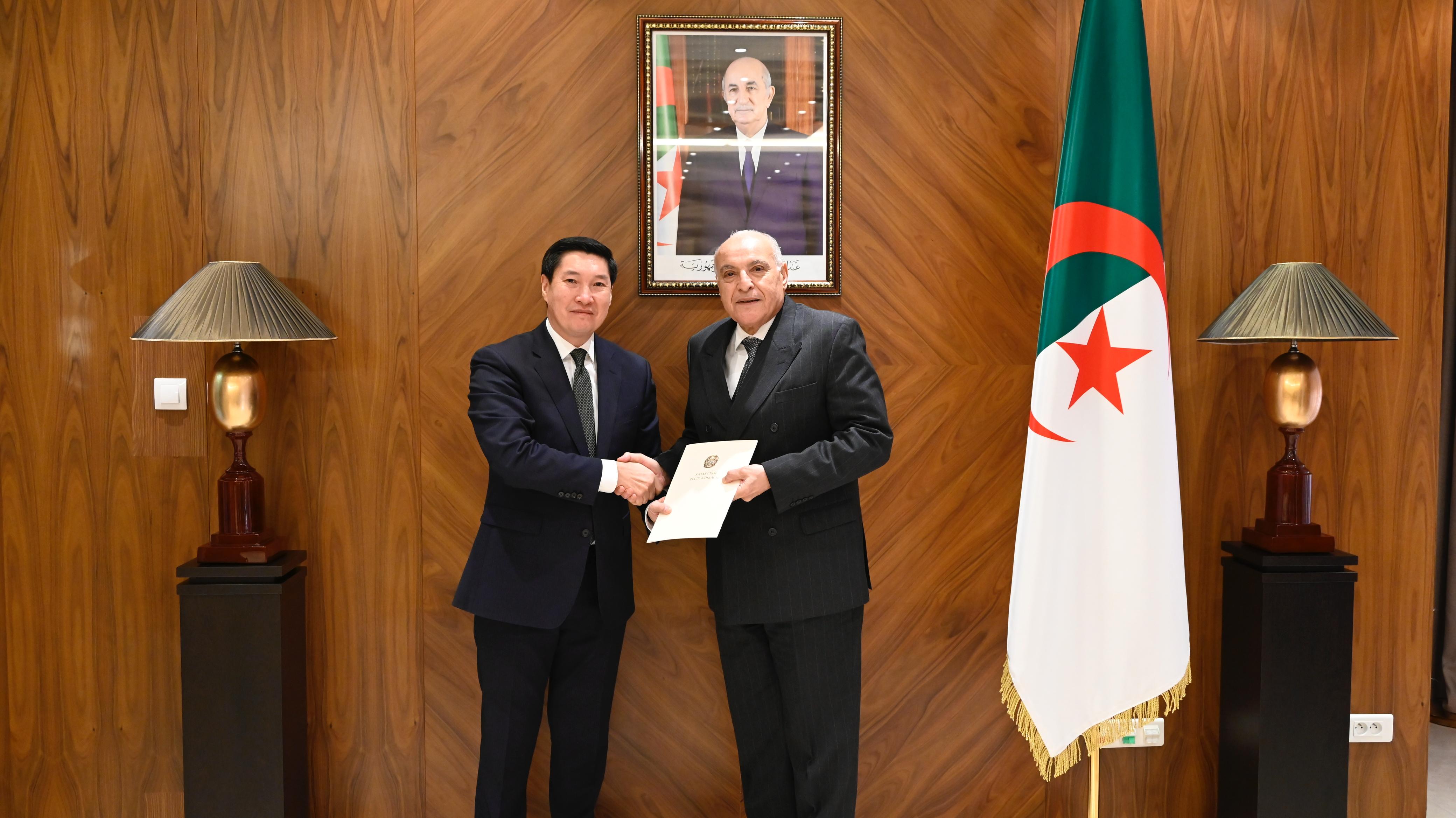 Kazakhstan’s Newly Appointed Ambassador was Received by Algeria’s Foreign Minister