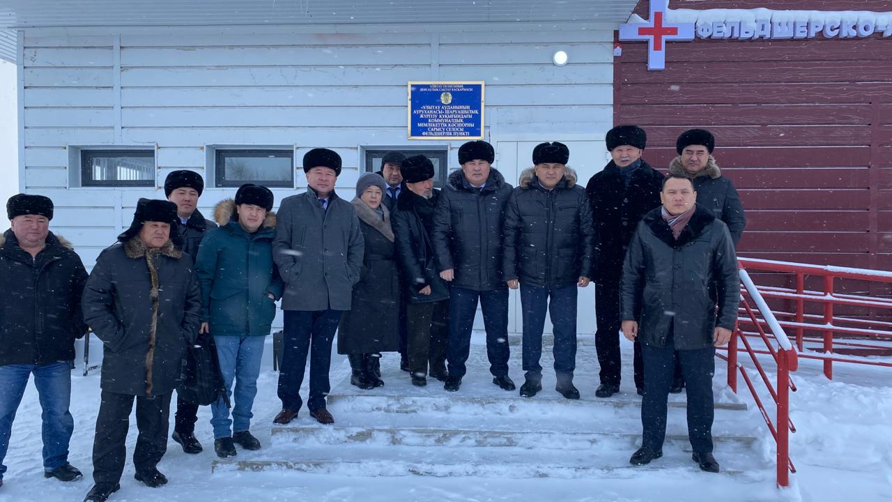 ҰЛЫТАУ ОБЛЫСЫНЫҢ САРЫСУ АУЫЛЫНДА ЖАҢА ФАП АШЫЛДЫ