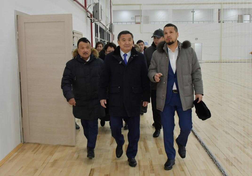 Аким области посетил Кокшетауский университет имени Абая Мырзахметова