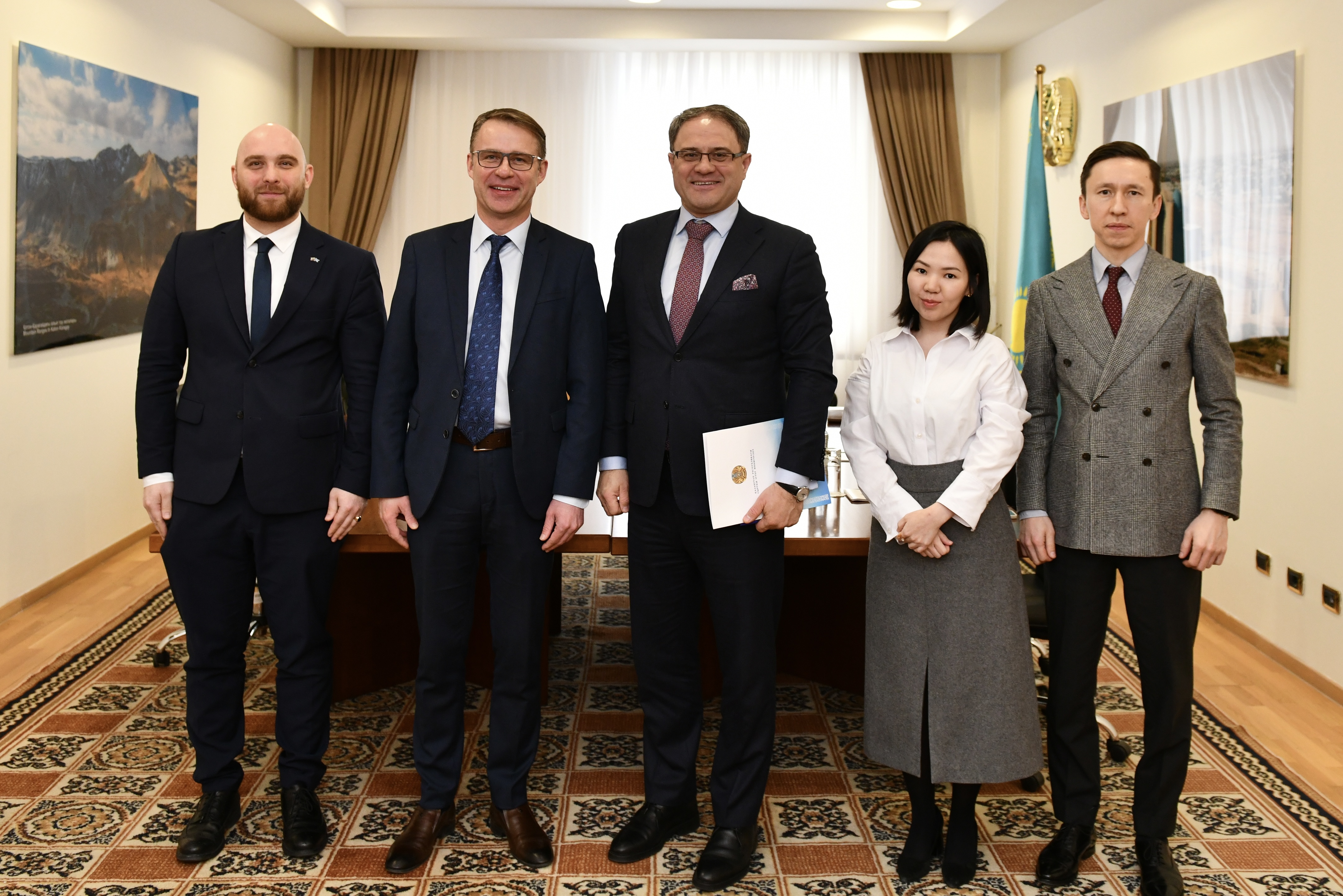 Further Steps to Enhance Kazakh-Lithuanian Cooperation Discussed at Foreign Ministry