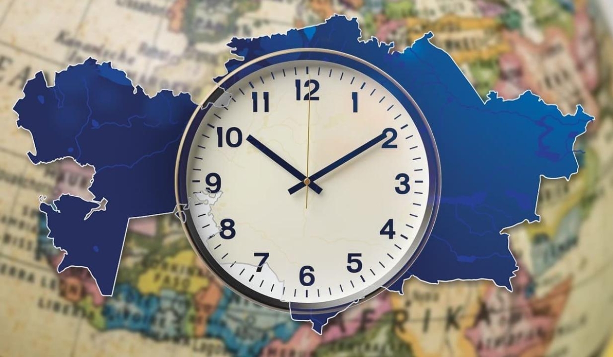 Қазақстанда Бірыңғай уақыт белдеуі орнатылады️
