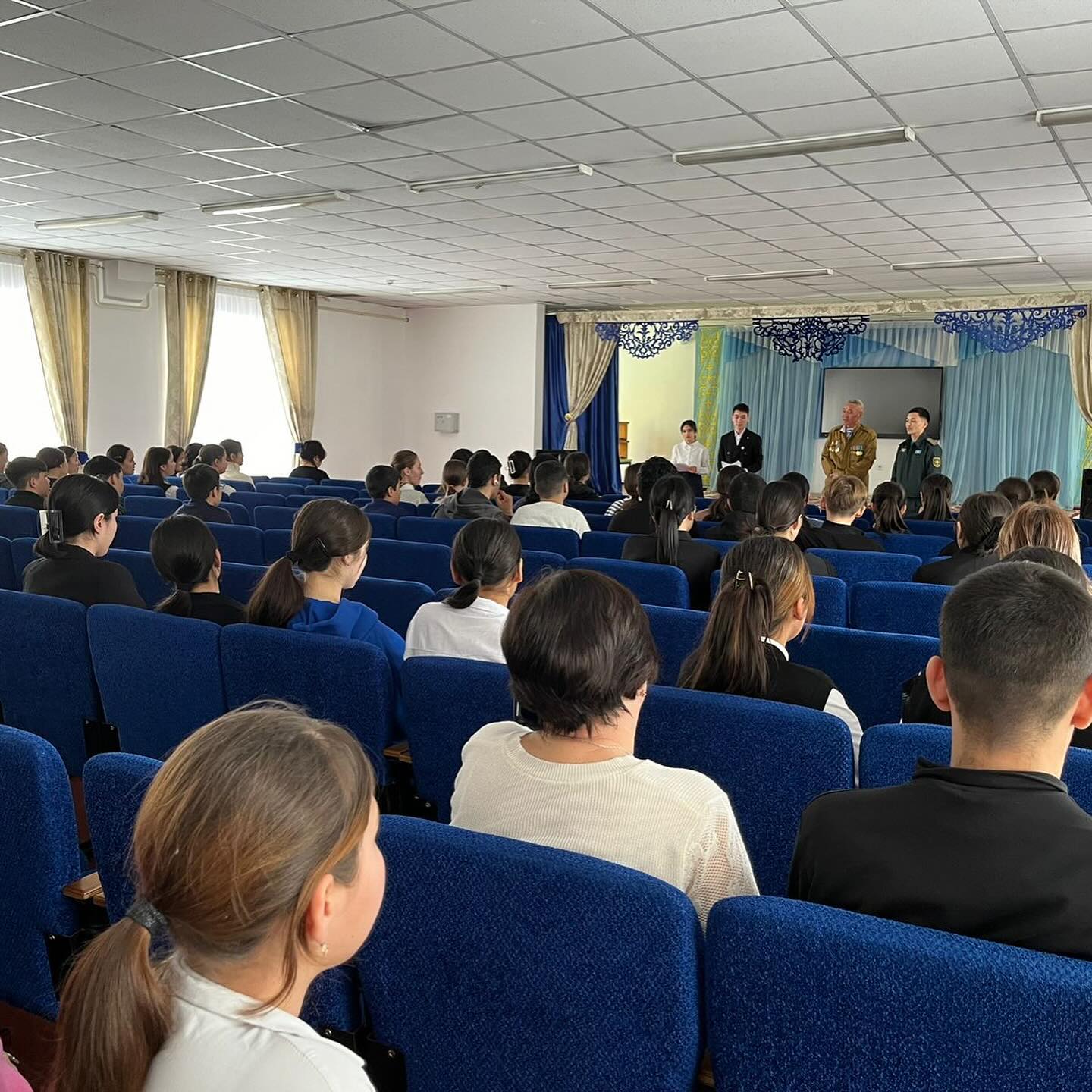 Ауған соғыс ардагерлерімен кездесу