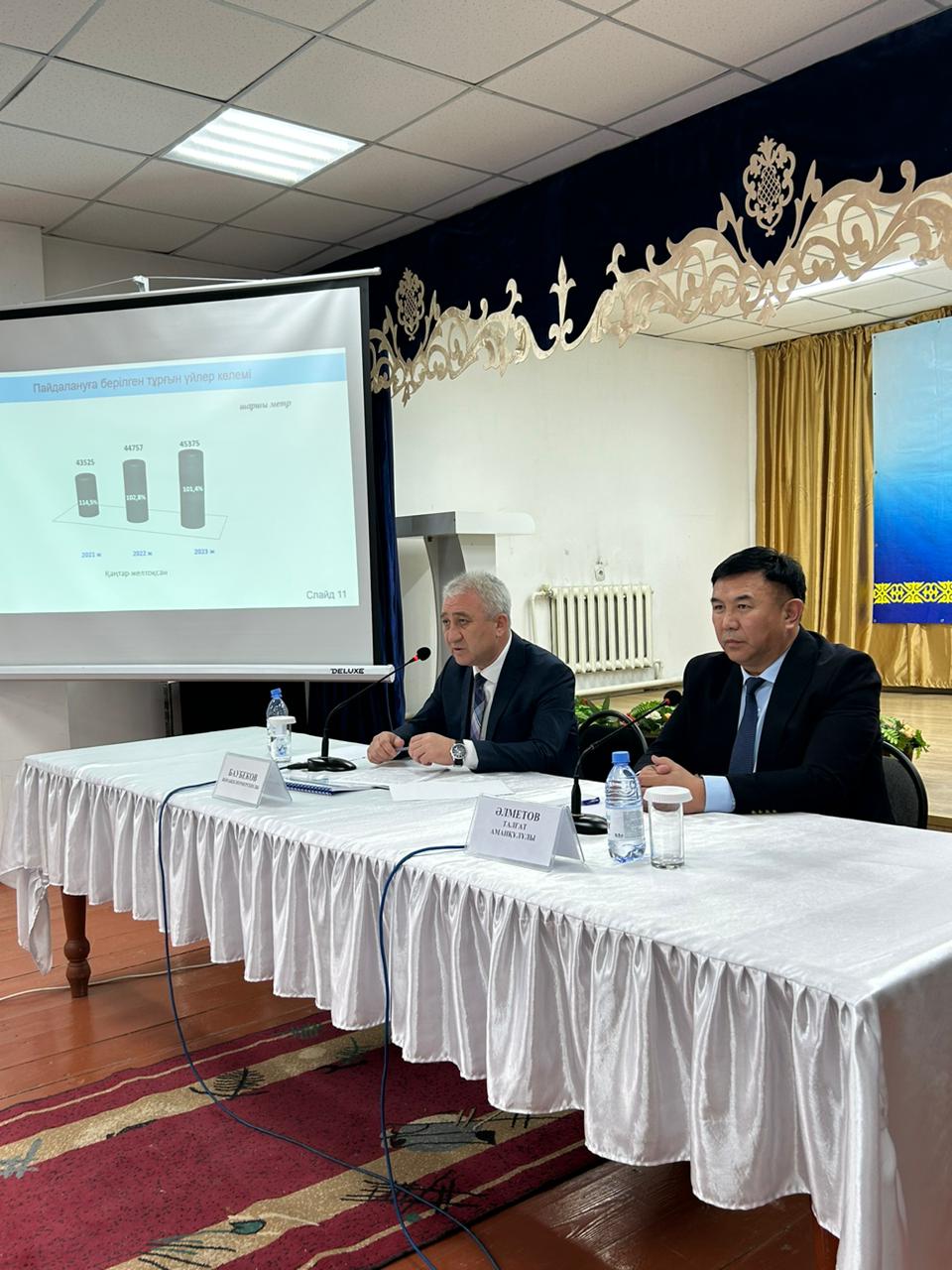 Встреча акима района с жителями Таттинского сельского округа