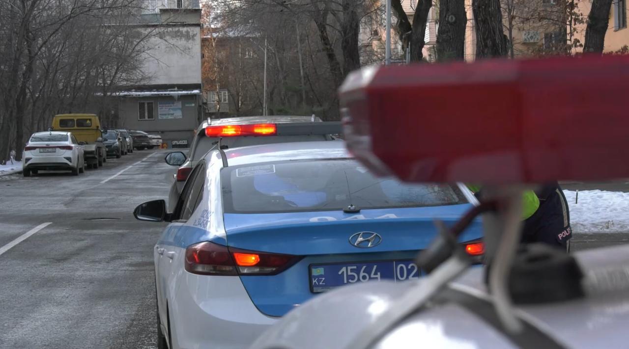 Пьяный водитель задержан в центре Алматы