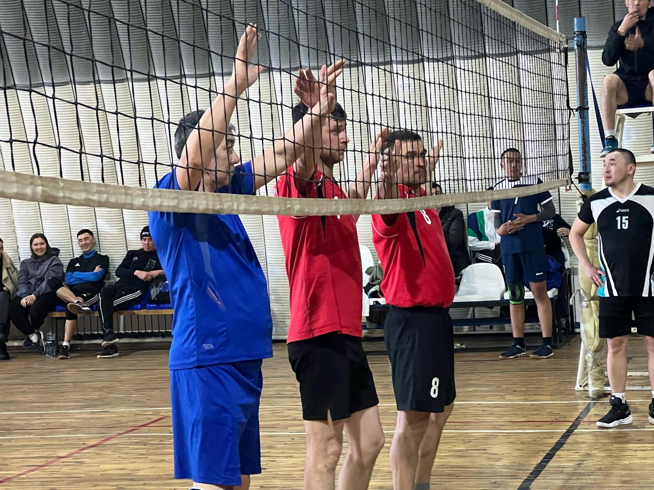 Участие спортсменов с.Отрадное по волейболу в 2 туре