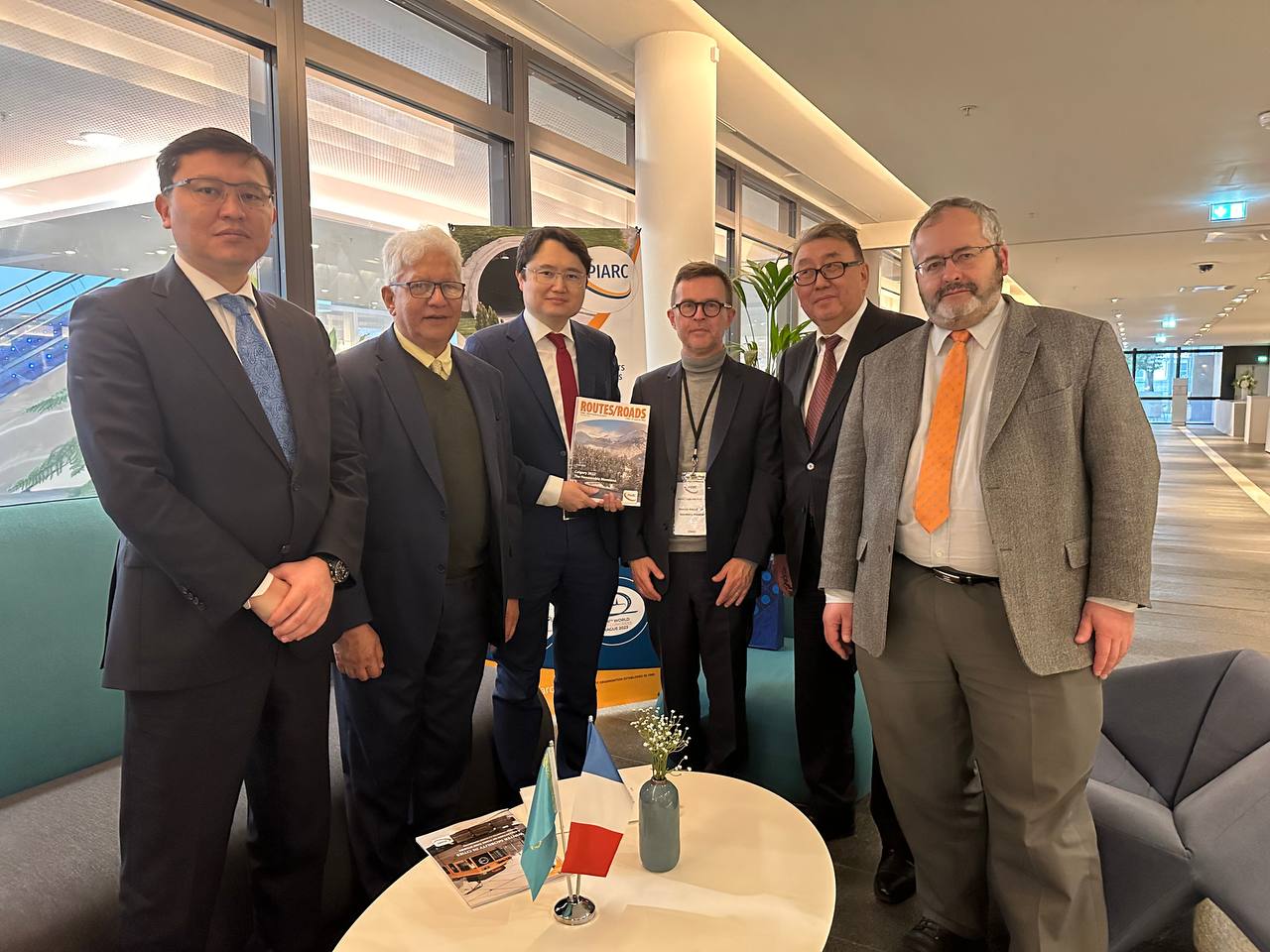 Engagement with Kazakhstan Discussed at Meeting with PIARC World Road Association in Paris