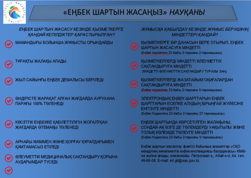 «ЕҢБЕК ШАРТЫН ЖАСАҢЫЗ» НАУҚАНЫ