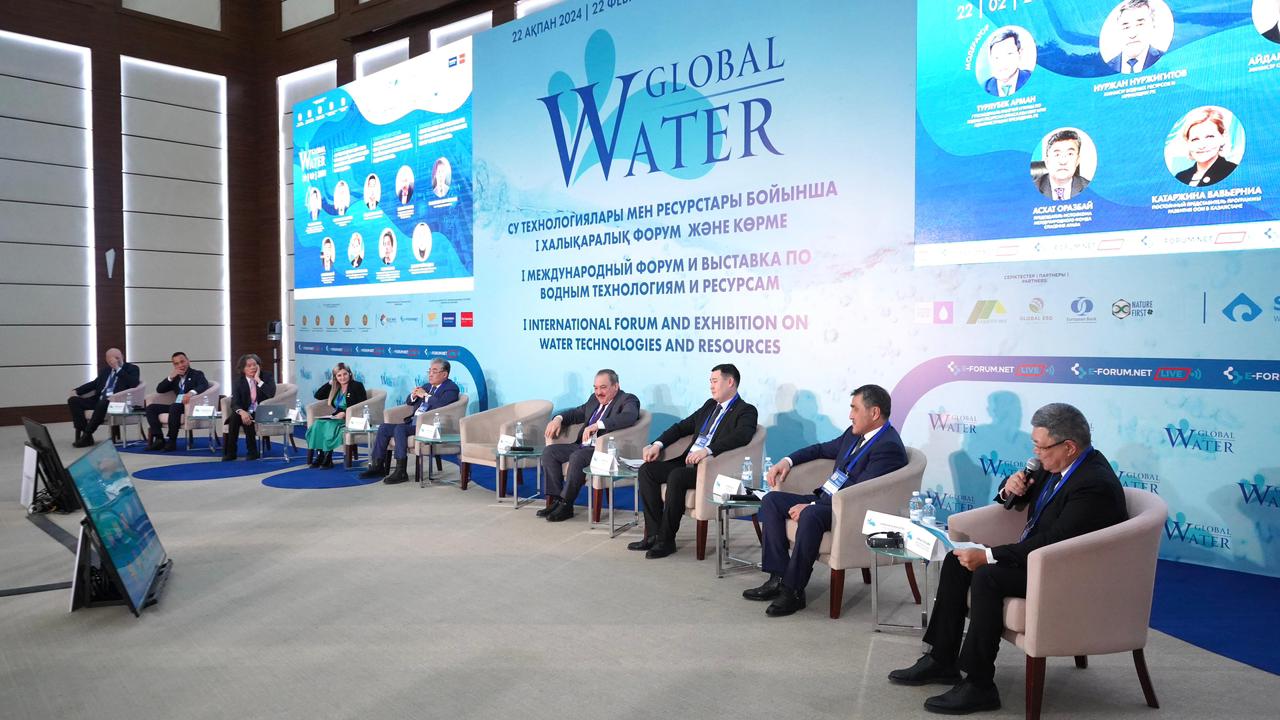 Азат Сұлтанов Global Water көрмесінде су үнемдеу технологияларын енгізу бойынша Қазақстанның тәжірибесімен бөлісті