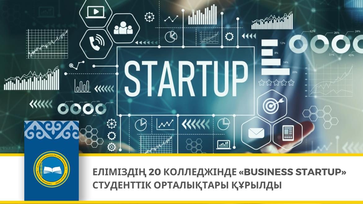 ЕЛІМІЗДІҢ 20 КОЛЛЕДЖІНДЕ «BUSINESS STARTUP» СТУДЕНТТІК ОРТАЛЫҚТАРЫ ҚҰРЫЛДЫ