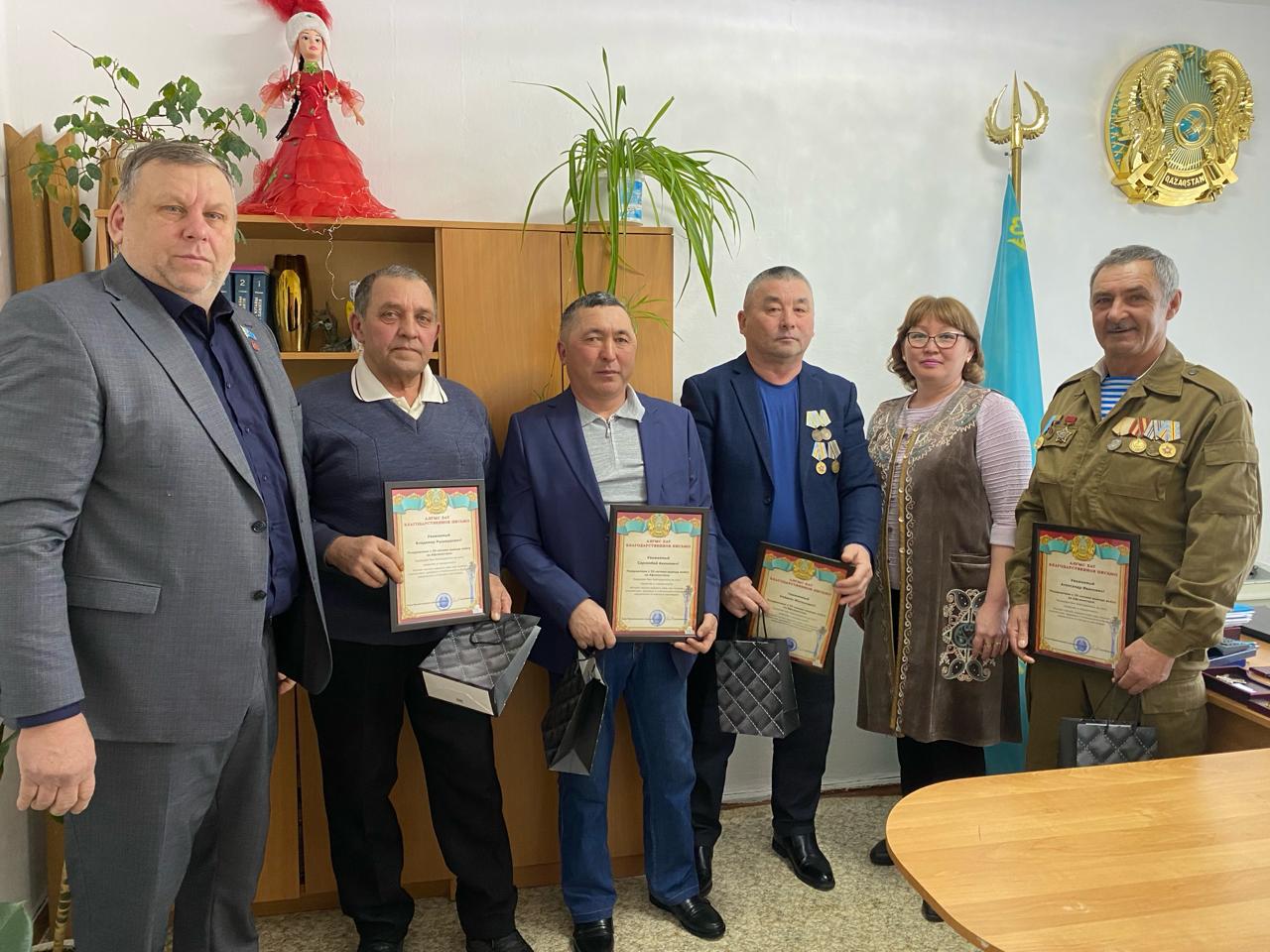 Чествование воинов афганцев Михайловского сельского округа