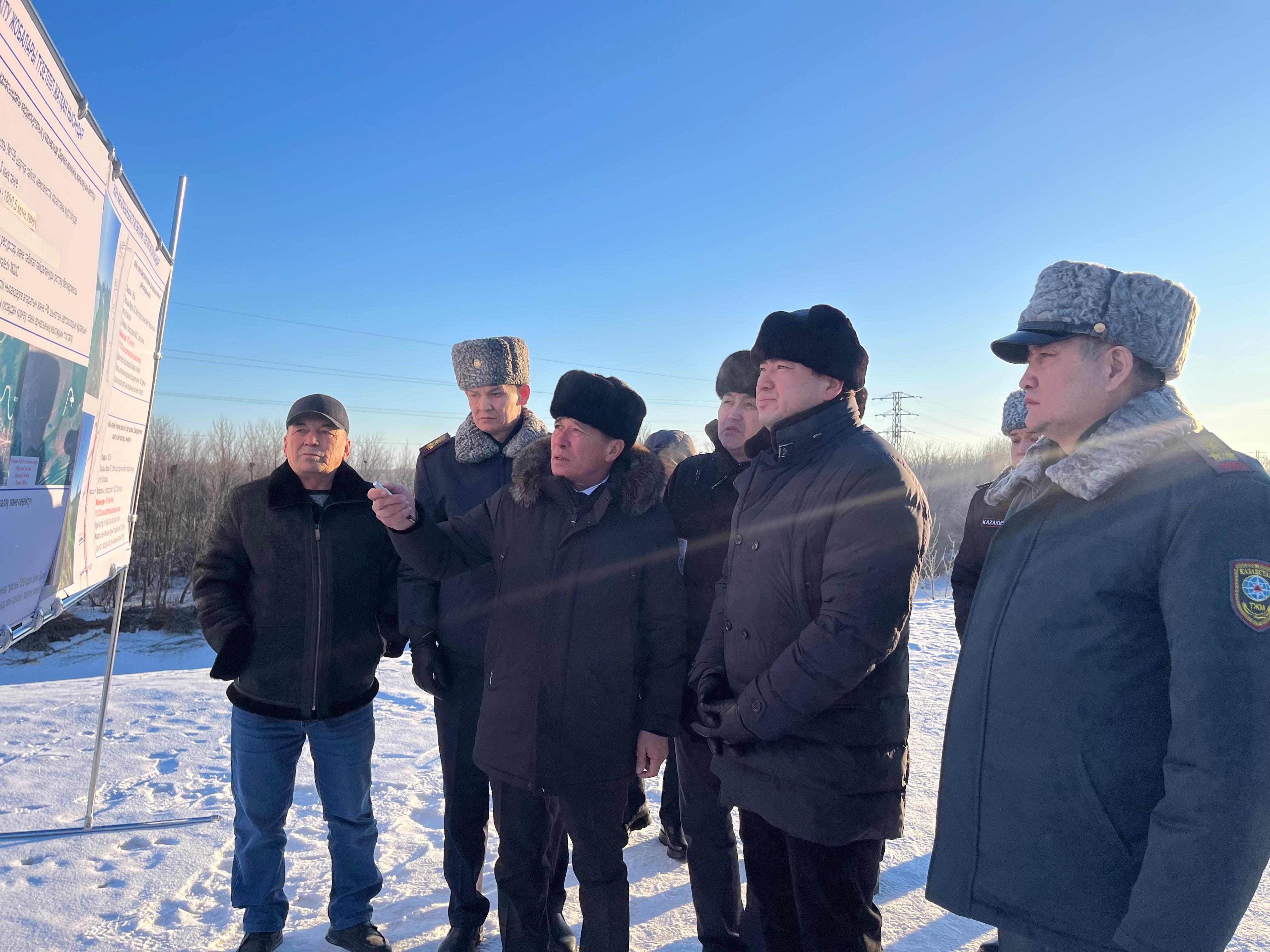 Қазақстан Республикасы Төтенше жағдайлар министрінің Батыс Қазақстан облысына жұмыс сапары