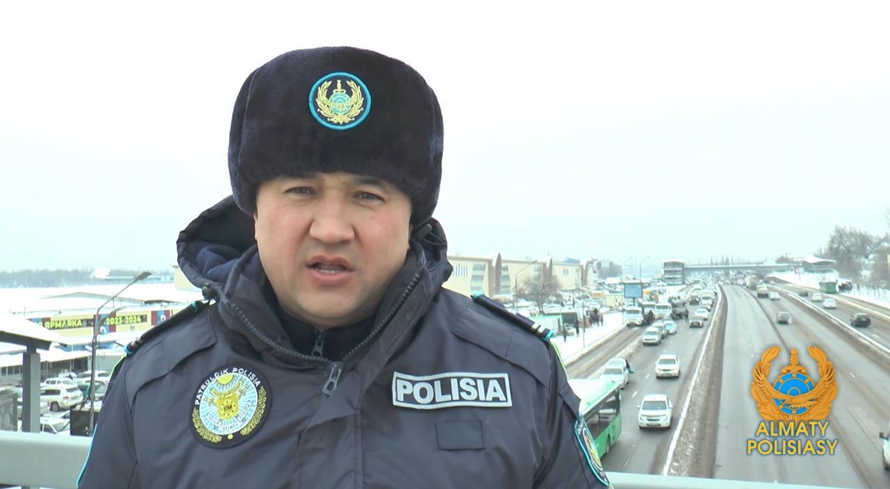Рейд  на алматинской барахолке провела полиция Алматы