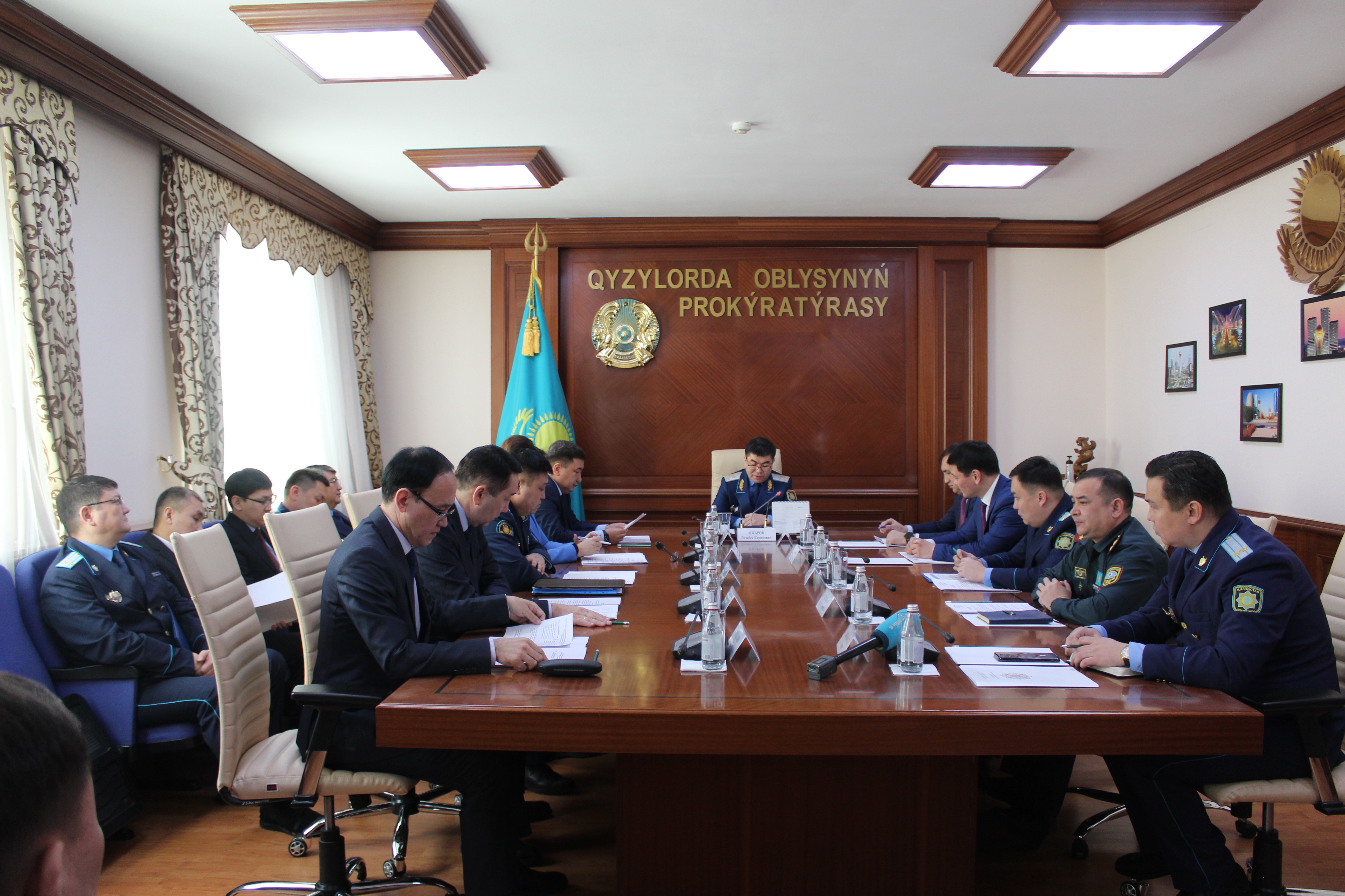 В прокуратуре Кызылординской области состоялось заседание Координационного совета, по вопросам профилактики бытового насилия
