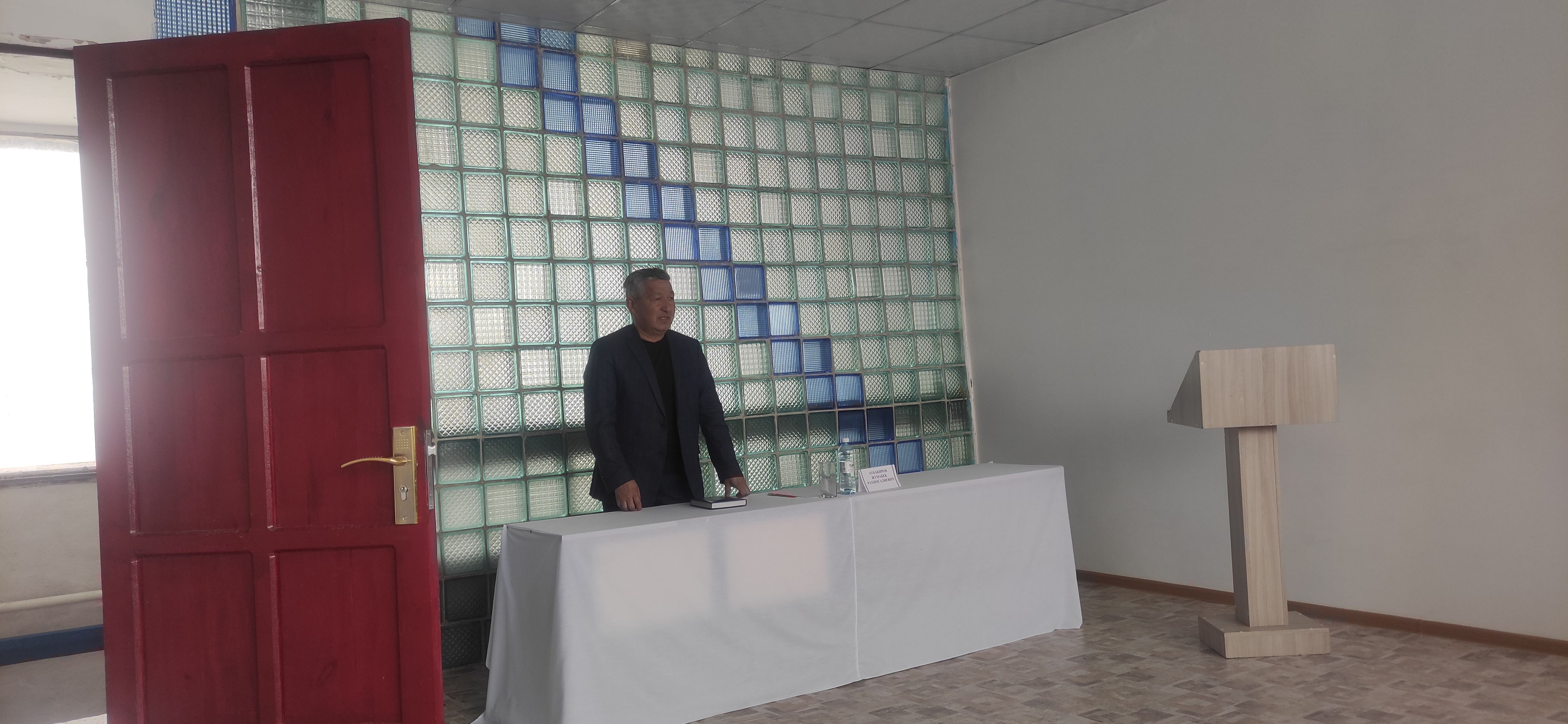 Встреча акима села Заозерное Аубакирова Ж.Р. с населением.