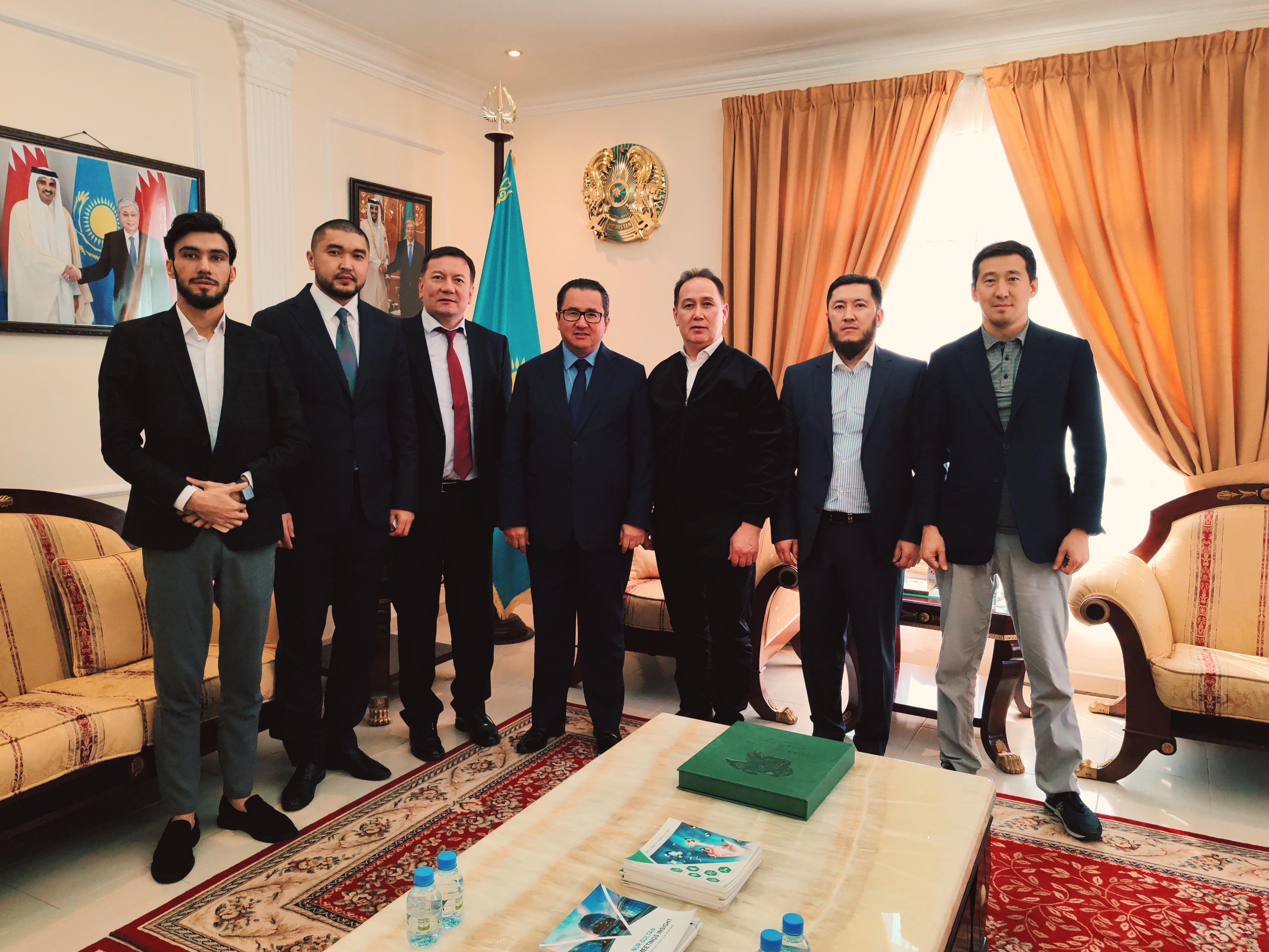 The delegation of the Association of Entrepreneurs of the Assembly of the People of Kazakhstan visited Qatar