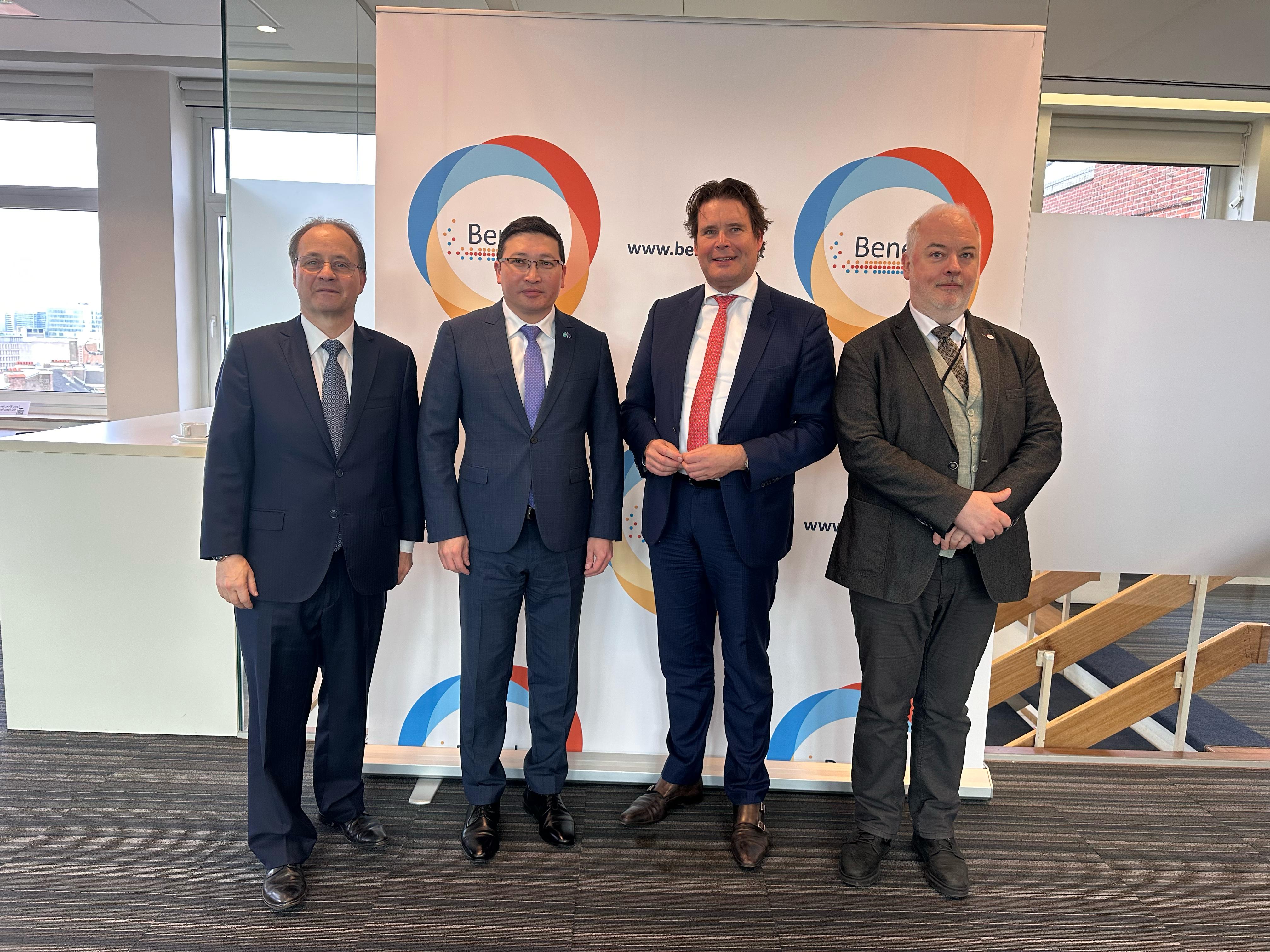 Prospects for Cooperation with the Benelux Intergovernmental Organization Discussed in Brussels