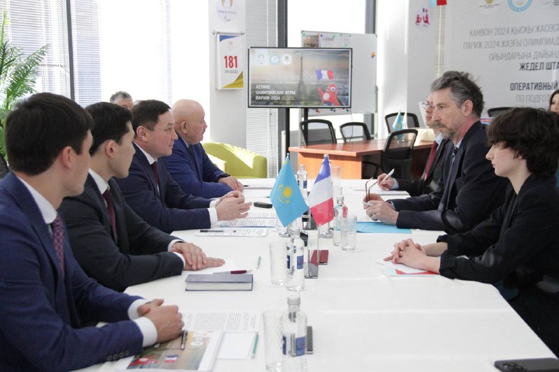 ТАЛИСМАН ПАРИЖСКОЙ ОЛИМПИАДЫ В АСТАНЕ