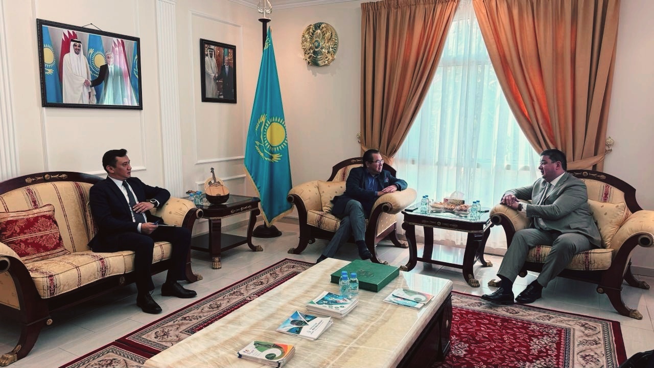 A delegation from the Maslikhat of Astana visited Doha