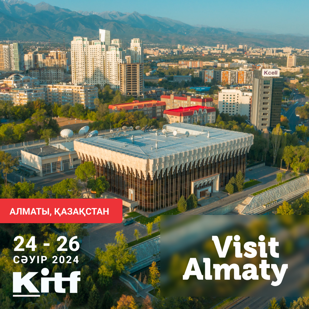 Приглашаем представителей туриндустрии и гостей города посетить стенд Алматы на KITF 2024