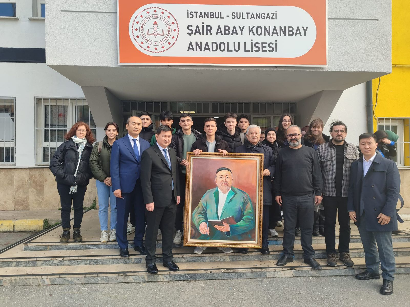 İstanbul'daki Abay Kunanbayoğlu Okulu İle İşbirliği Güçleniyor
