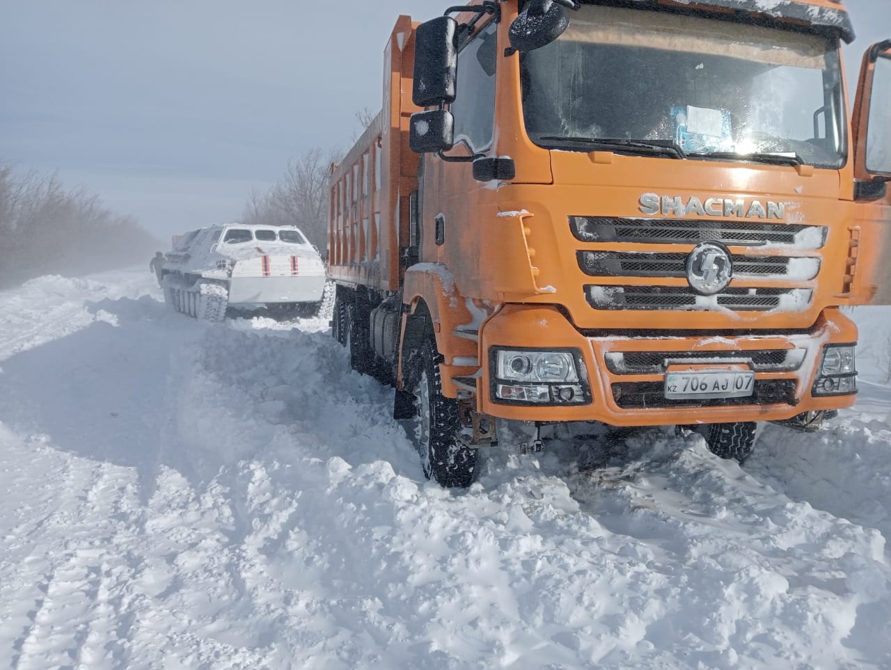 Батыс Қазақстан облысындағы авариялық-құтқару жұмыстары