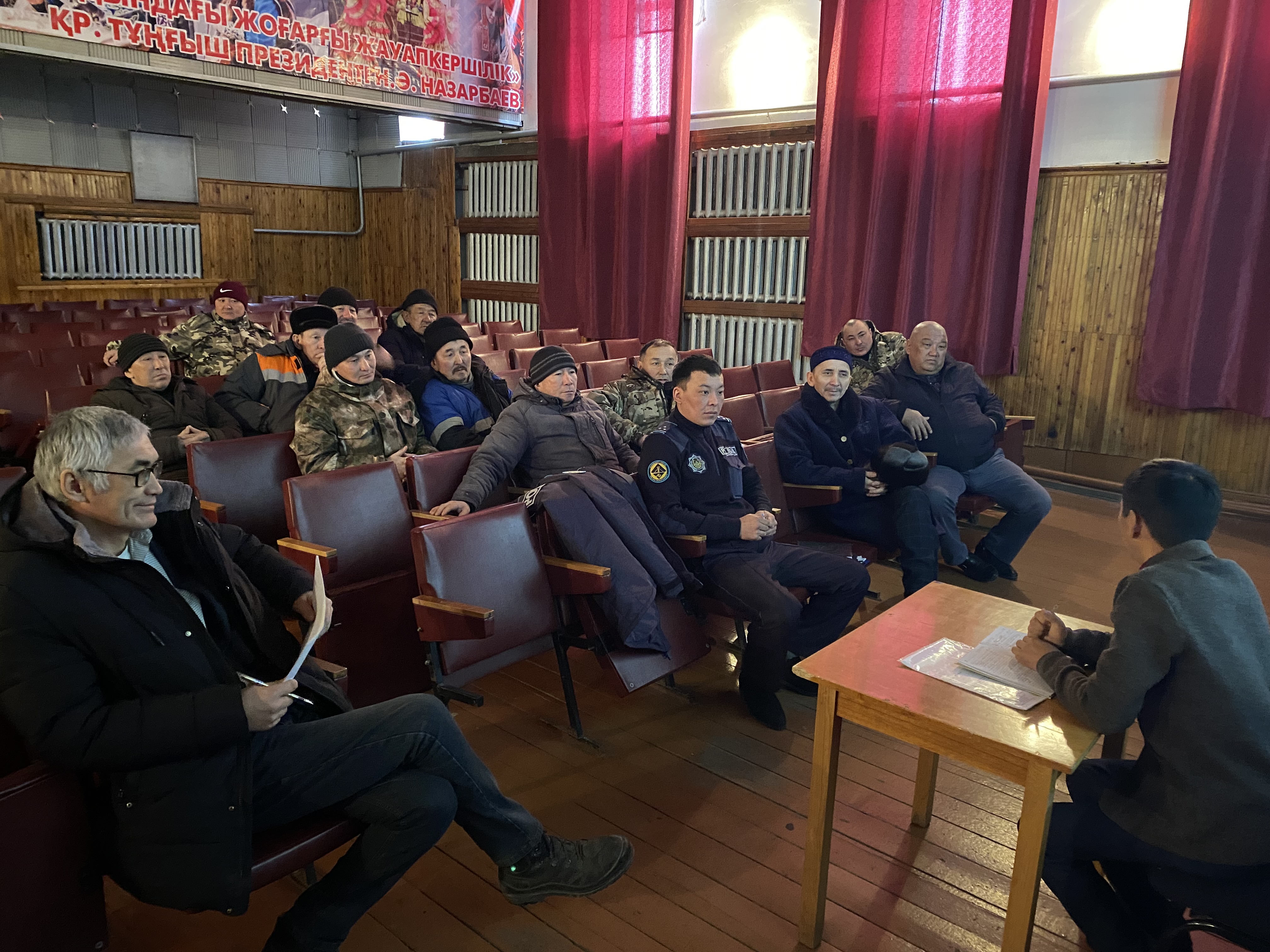 7 ақпан күні Тәттімбет ауылдық округінің клуб үйінде ауыл тұрғындарының округ әкімімен кездесуі өтті.