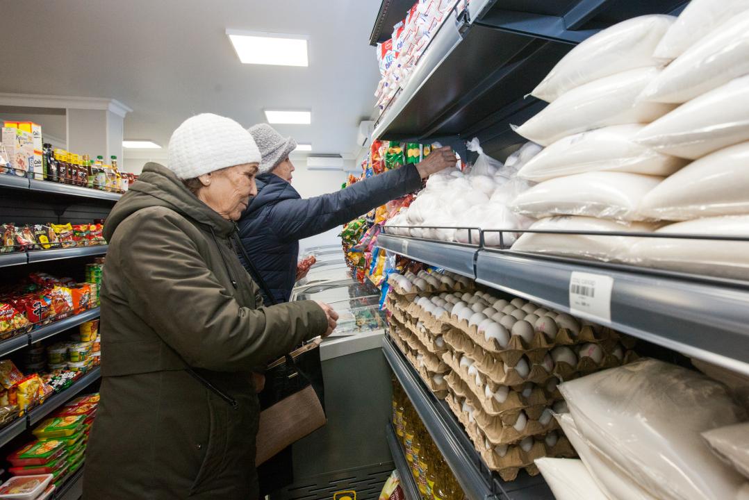 В социальном магазине
