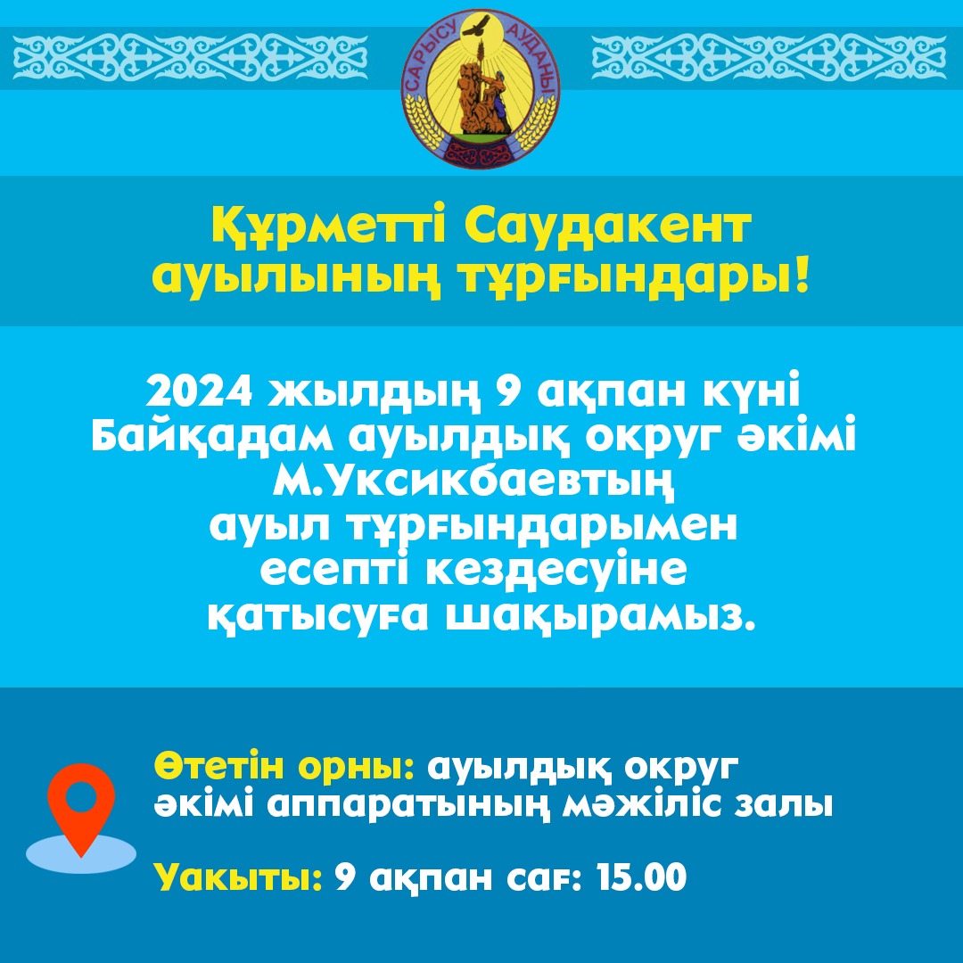 Отчет акима по проделанной работе за 2023 год