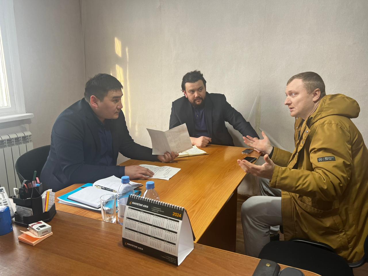 Приём граждан заместителем Акима Зерендинского района Ахмедьянов А.М.