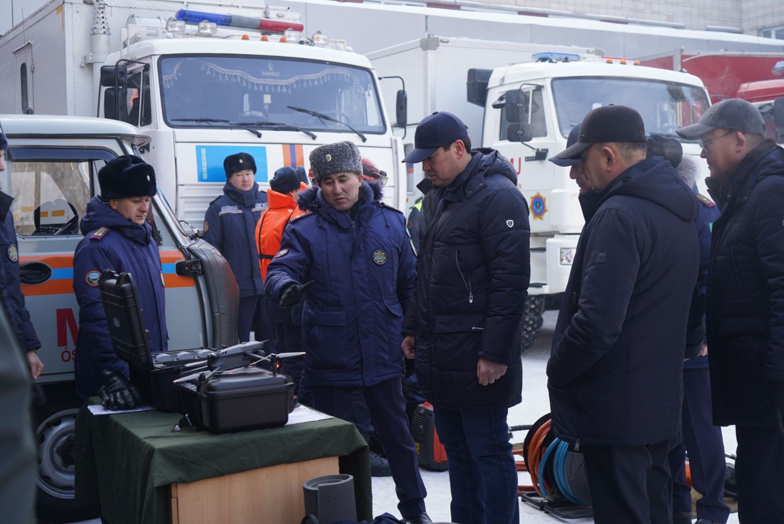 Министр по чрезвычайным ситуациям посетил Восточно-Казахстанскую область